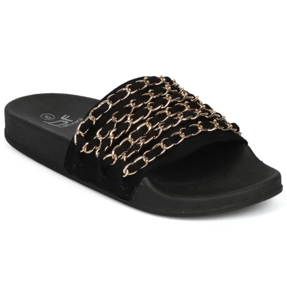 Hey 👣REFRESH 🇺🇲Sandy in Black footwear Sandals - Picture 1 of 15